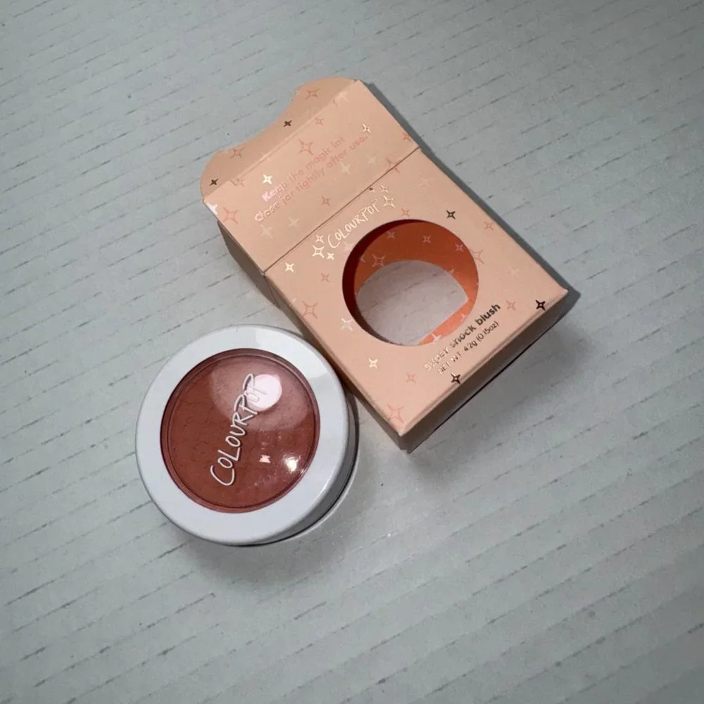 Colourpop count me in super shock blush